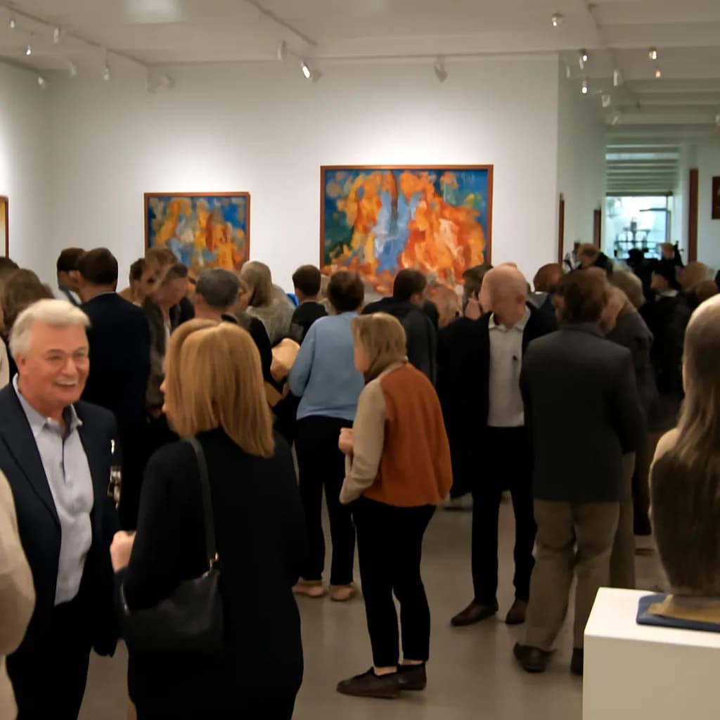 Inauguración de la exposición 'Grandes Maestros del Museo' en el Nader Museum