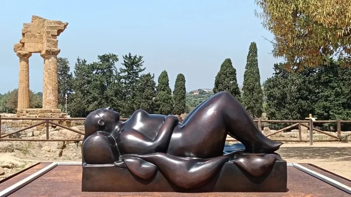 Exposiciones de Fernando Botero en Sicilia hasta octubre
