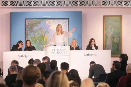 La pintura monumental *Iris* de Monet se vende por 50 millones de euros en París