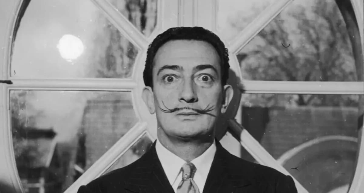 Roban libro con cubierta de Salvador Dalí en Issoire, Francia