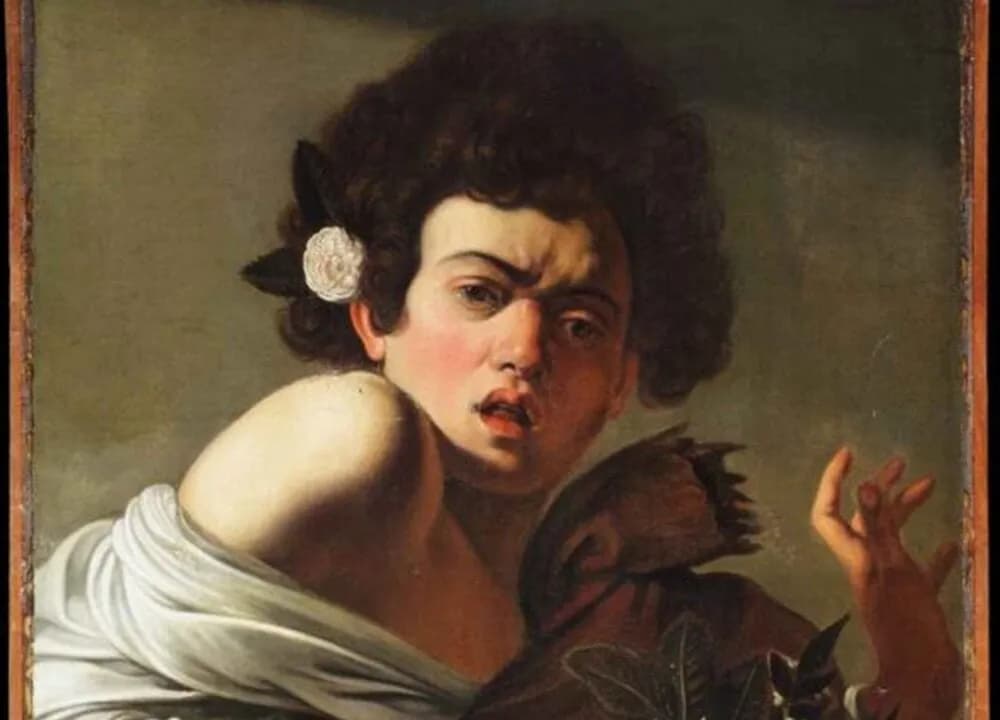 Exposición de Caravaggio en Porto Ercole: *Ragazzo morso da un ramarro*
