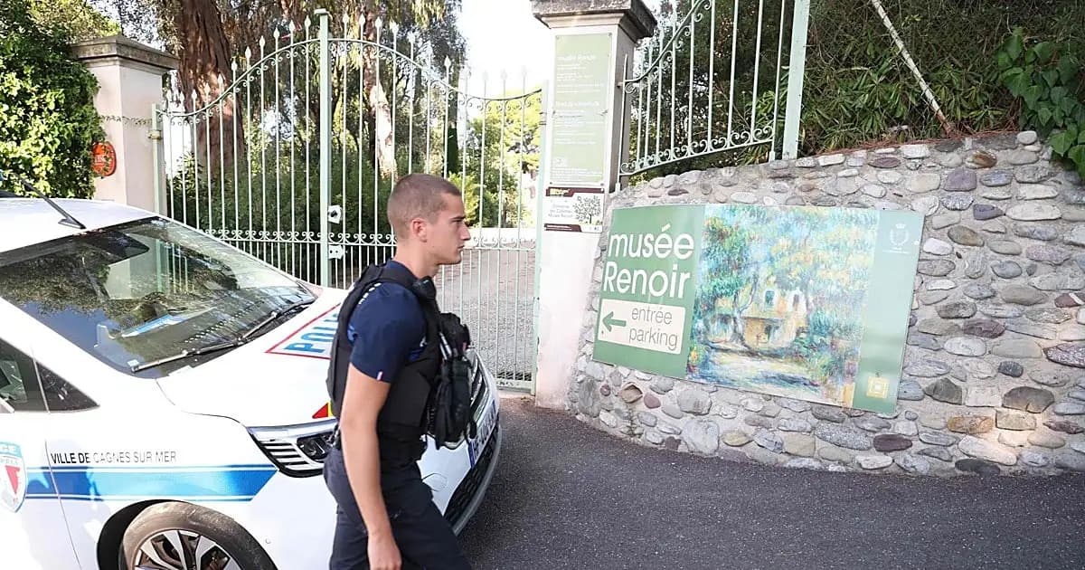 Recuperación de dos cuadros de Renoir robados en Cagnes-sur-Mer
