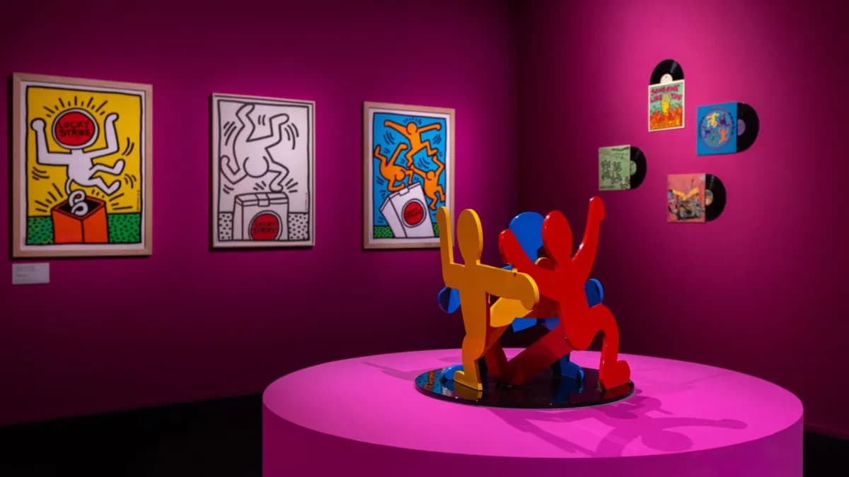 Exposición de Keith Haring en Roma: Una retrospectiva con 140 obras