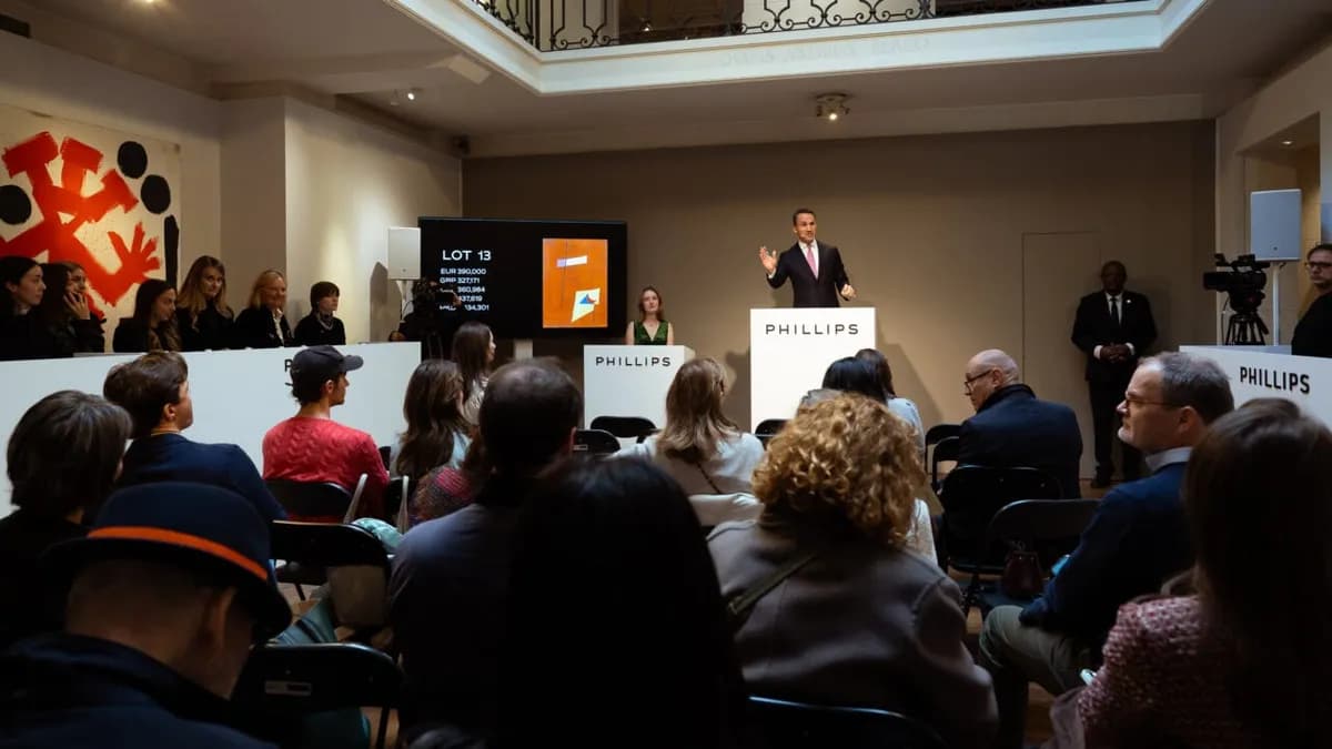La casa de subastas Phillips debuta en París con Joan Miró como estrella