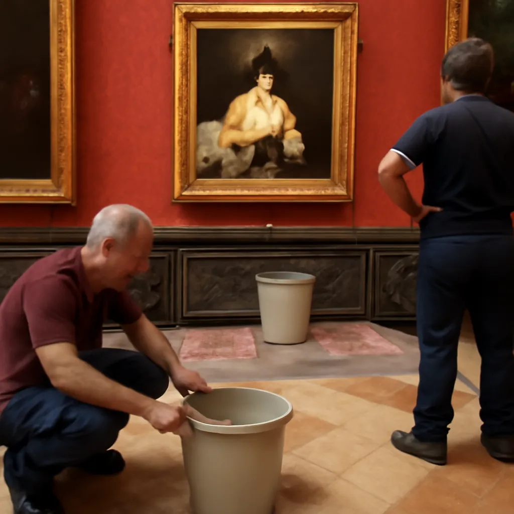 El director de los Uffizi aborda las recientes filtraciones de agua