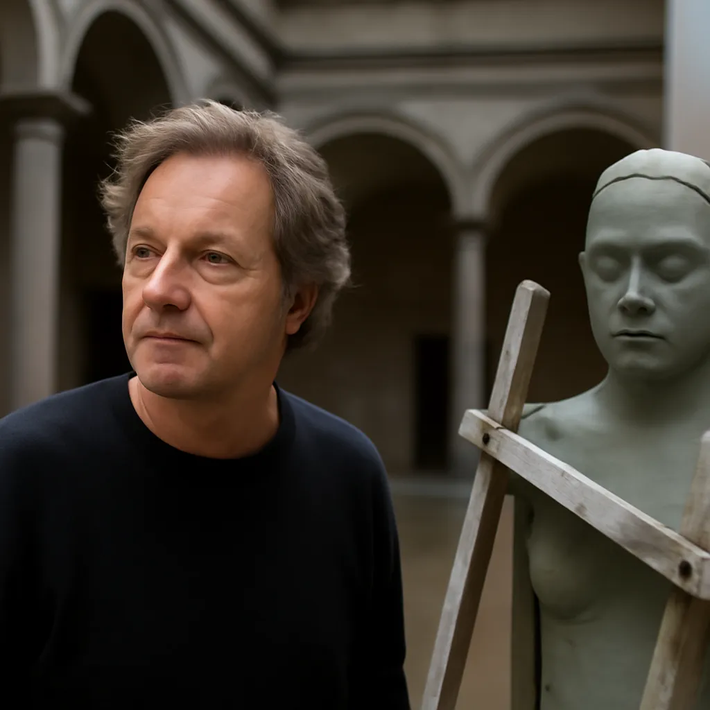 Mark Manders presenta su instalación en Palazzo Strozzi