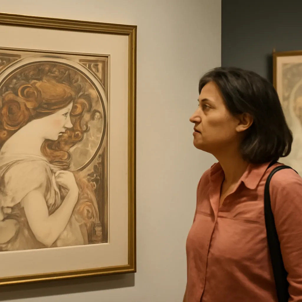 Exposición de Alphonse Mucha en el Museo Kaluz de México