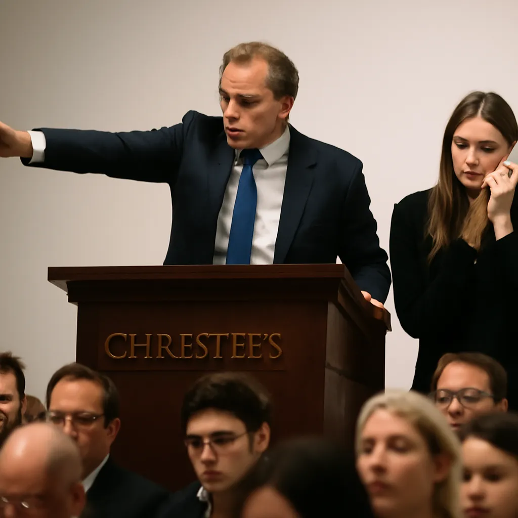 Las ventas de Christie’s en Londres alcanzan los 289 millones de dólares, con récords para Bridget Riley y Liubov Popova